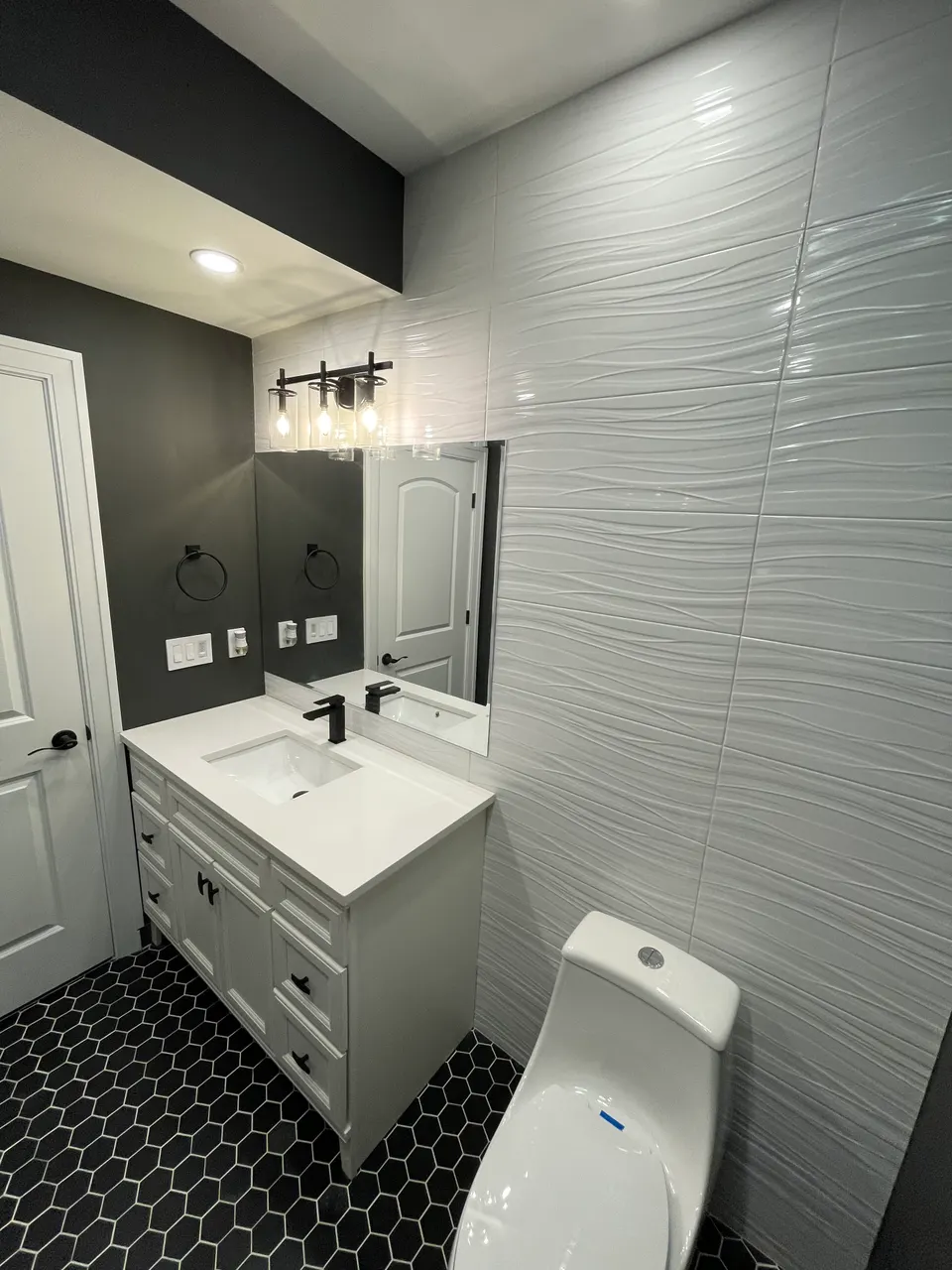 Finished lower level, Metro Detroit