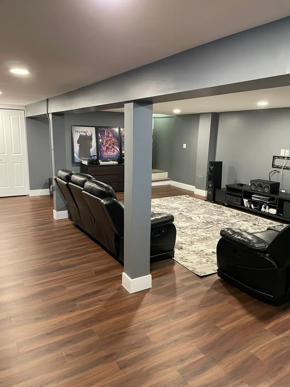 Basement Finishing, completed Metro Detroit project