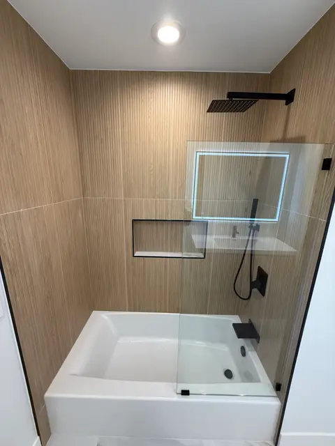 Compact Guest Bath — Bathrooms project in Grosse Pointe, MI